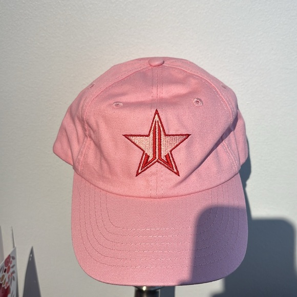 Accessories - Pink Star Embroidered Cap NWOT